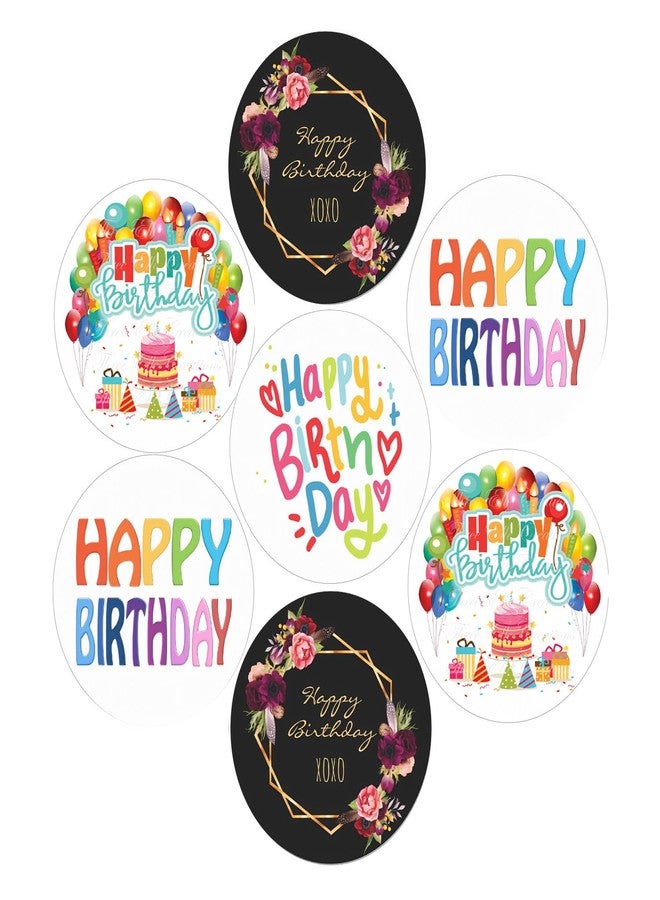 SLGIFT ملصقات فينيل بتصميم عيد ميلاد سعيد من SLGIFT، ملصقات فينيل ذاتية اللصق، 40 قطعة، ملصقات دائرية 2 × 2 بوصة، 4 تصاميم فريدة، 195 ريال سعودي - Image 1